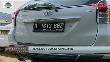 Razia Taksi Online - Fokus Sore