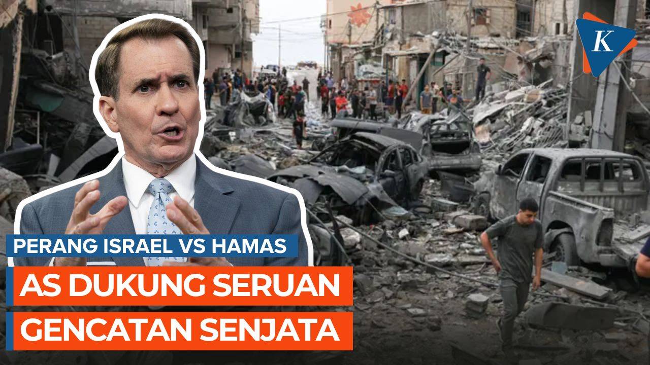 AS Dukung Gencatan Senjata Israel vs Hamas Demi Kemanusiaan - Kompascom