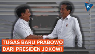 Saat Jokowi Berikan Tugas Baru ke Prabowo