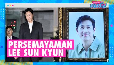 Suasana Tempat Persemayaman Lee Sun Kyun, Dihiasi Foto Senyum Mendiang dan Bunga-Bunga Cantik