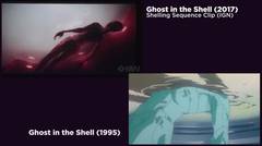 GHOST IN THE SHELL- 2017 Movie VS 1995 Anime - Side-by-Side Comparison