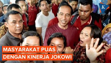Survei LSI: 82 Persen Masyarakat Puas dengan Kinerja Jokowi