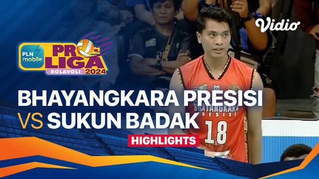 Putra: Jakarta Bhayangkara Presisi vs Kudus Sukun Badak - Highlights | PLN Mobile Proliga 2024