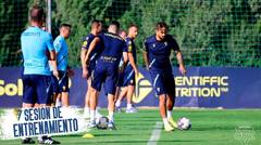 Physical work at the Ciudad Deportiva to start the week (17-10-22)
