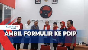 Tim Edy Rahmayadi Ambil Formulir Pencalonan Gubernur ke DPD PDIP Sumut