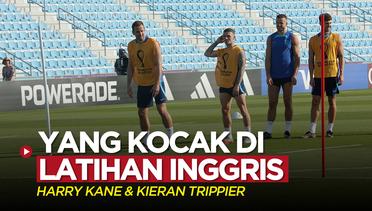 Piala Dunia 2022: Aksi Harry Kane dan Kieran Trippier yang Buat Gelak Tawa di Latihan Timnas Inggris