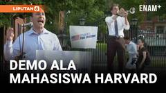 Mahasiswa Harvard Demo, Protes Serangan Trump Terhadap Kampus