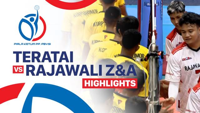 Teratai vs Rajawali Z&A - Highlight | Piala Ketua Umum PBVSI 2025