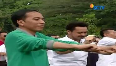 Akhir Pekan, Jokowi Goyang Maumere Bersama Ratusan Orang - Liputan6 Siang