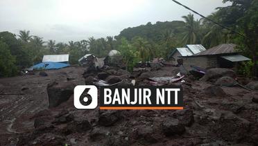 Banjir Bandang Terjang Flores NTT, 54 Korban Meninggal