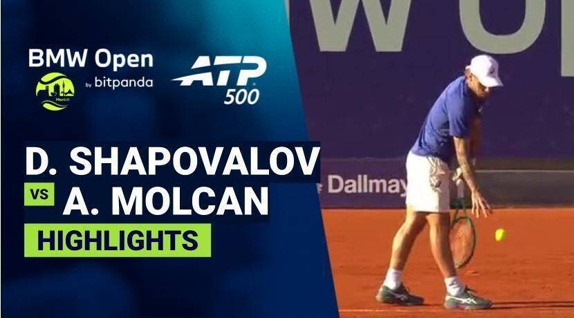Denis Shapovalov vs Alex Molcan - Quarterfinal | ATP 500: BMW Open 2026