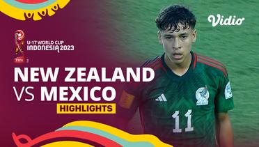 New Zealand vs Mexico - Highlights | FIFA U-17 World Cup Indonesia 2023