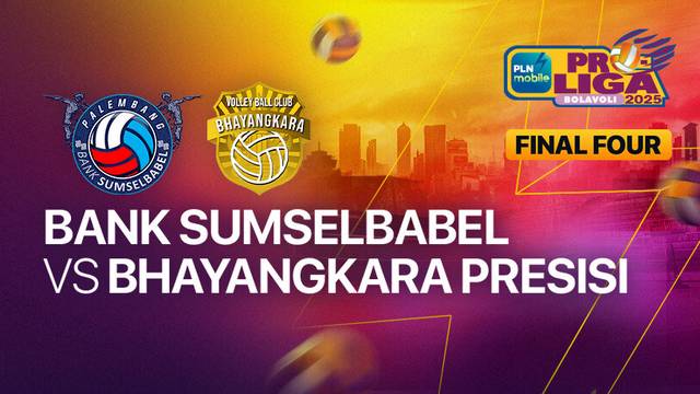 Final Four Putra: Palembang Bank SumselBabel vs Jakarta Bhayangkara Presisi - Full Match | PLN Mobile Proliga 2025