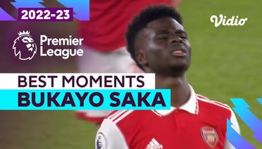 Aksi Bukayo Saka | Arsenal vs Man City | Premier League 2022/23
