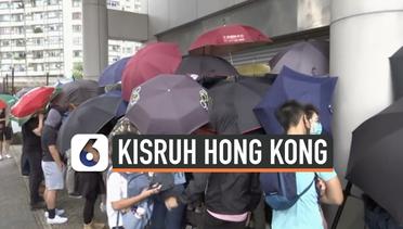 Dua Demonstran Hong Kong Disidang karena Pakai Masker