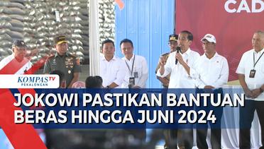 Bulog Siap Salurkan Bantuan Beras hingga Juni 2024, Ini Kata Jokowi