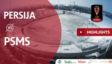 Highlights Semifinal Piala Presiden 2018, Persija Vs PSMS 1-0