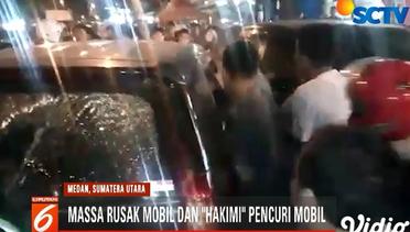 Pencuri Mobil di Medan Tewas Dihakimi Massa Usai Tabrak Pejalan Kaki dan Pemotor - Liputan 6 Pagi