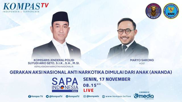 Gerakan Nasional ANANDA dari BNN, Usaha Bentengi Anak dari Narkotika