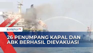 Kapal Kargo Terbakar di Perairan Lampung saat Berlayar dari Jayapura Menuju Riau