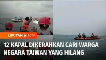 Kapal Terbalik di Kepulauan Seribu, 12 Kapal Mencari Warga Negara Taiwan yang Hilang | Liputan 6