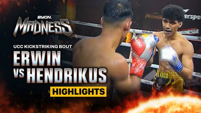 Erwin Simangunsong vs Hendrikus Lelo - UCC Kickstriking Bout - Highlight | BYON Madness Vol.4 2026