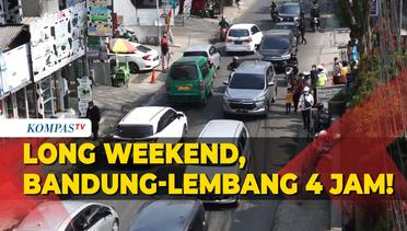 Imbas Macet Long Weekend, Bandung ke Lembang Habiskan Waktu 4 Jam