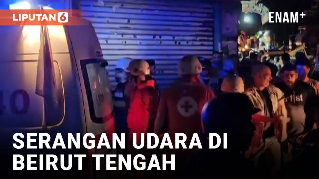 11 Orang Meninggal Dunia dalam Serangan Udara Israel di Beirut