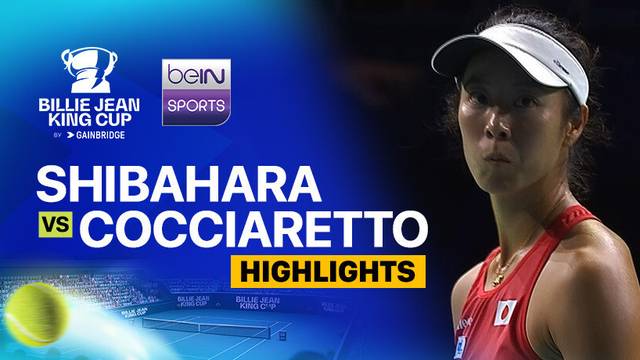 Ena Shibahara (Japan) vs Elisabetta Cocciaretto (Italy) - Highlights | Billie Jean King Cup 2024