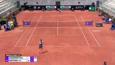 Match Highlights | Veronika Kudermetova 2 vs 1 Elise Mertens | WTA Internazionali BNL D'Italia 2021