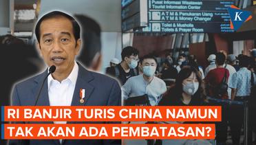 Banjir Turis China pada Februari, Jokowi Pastikan Tak akan Lakukan Pembatasan