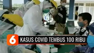 Jumlah Kasus Covid-19 di Indonesia Tembus Angka 100 Ribu Lebih!