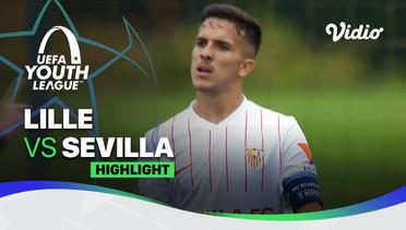 Highlight - Lille vs Sevilla | UEFA Youth League 2021/2022