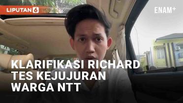 Richard Theodore Klarifikasi Video Tes Kejujuran Warga NTT
