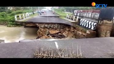 Akibat Banjir, Jembatan Penghubung Antarkabupaten Putus - Liputan6 Siang