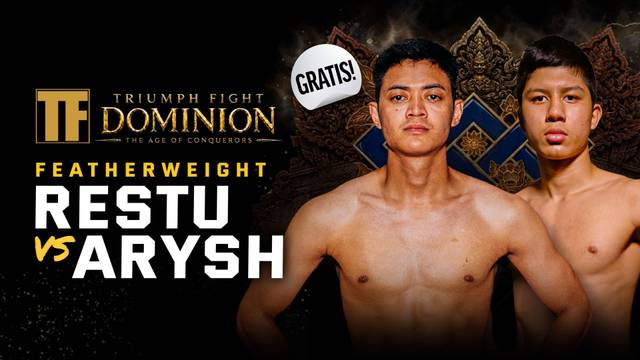 Restu Mulia vs Arysh - Full Match | Triumph Fight Dominion