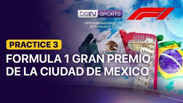 Formula 1 Gran Premio de La Ciudad de Mexico 2025 - Practice 3 - Full Race | Formula 1 2025