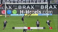 Borussia Moncengladbach 2-1 Hannover | Liga Jerman | Highlight Pertandingan dan Gol-gol