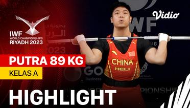 Highlights | Putra 89 kg - Kelas A | IWF World Championships 2023
