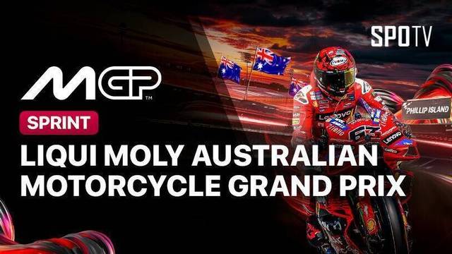 MotoGP Tissot SPRINT: MotoGP 2025 Round 19 -  Liqui Moly Australian Motorcycle Grand Prix - Full Race | MotoGP 2025
