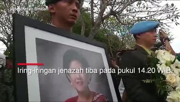 Mengantar Ani Yudhoyono ke Peristirahatan Terakhir
