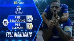 Full Highlights - PSIS Semarang VS PSS Sleman | BRI Liga 1 2022/2023