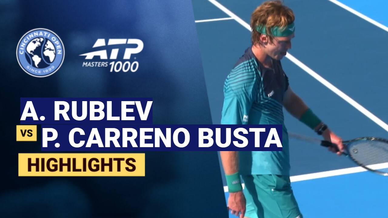Andrey Rublev vs Pablo Carreno Busta - Round 2 (Court 10) | ATP 1000: Cincinnati Open 2026