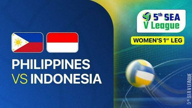 Women: Philippines vs Indonesia - Full Match | SEA VLeague 2025