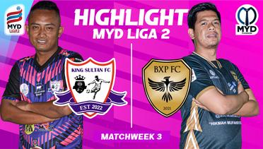King Sultan FC VS Bandung XP - Highlight MYD Liga 2 Bandung Premier League