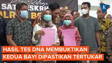 Hasil Tes DNA Silang, Kedua Bayi di Bogor Dipastikan Tertukar