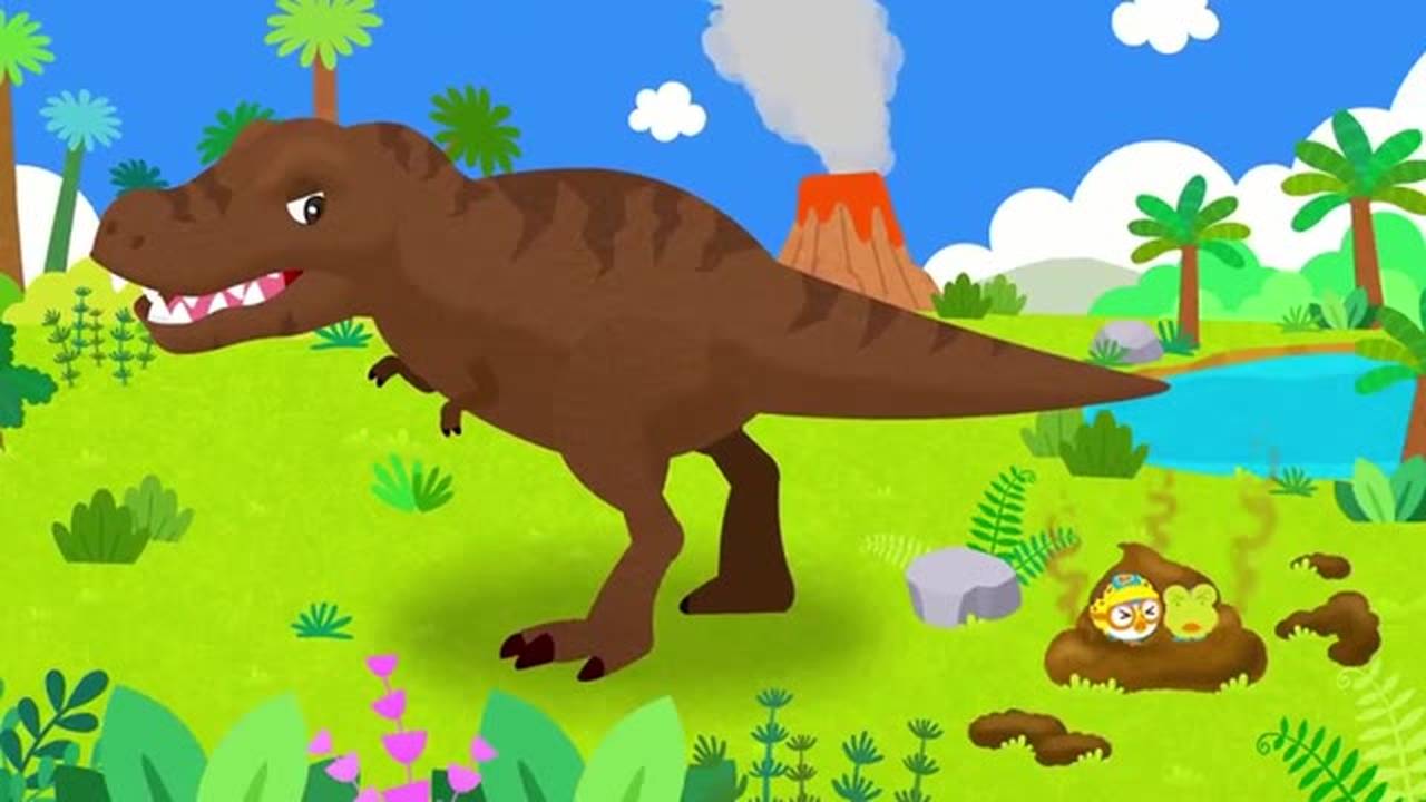 Пороро мир динозавров