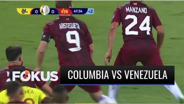 Columbia vs Venezuela Berlangsung Sengit, Laga Berakhir Imbang Tanpa Gol | Fokus
