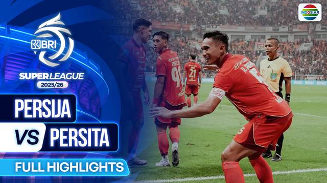 Persija VS Persita - Full Highlights | BRI Super League 2025/26