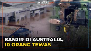 Puluhan Ribu Orang Mengungsi akibat Banjir Terburuk di Australia
